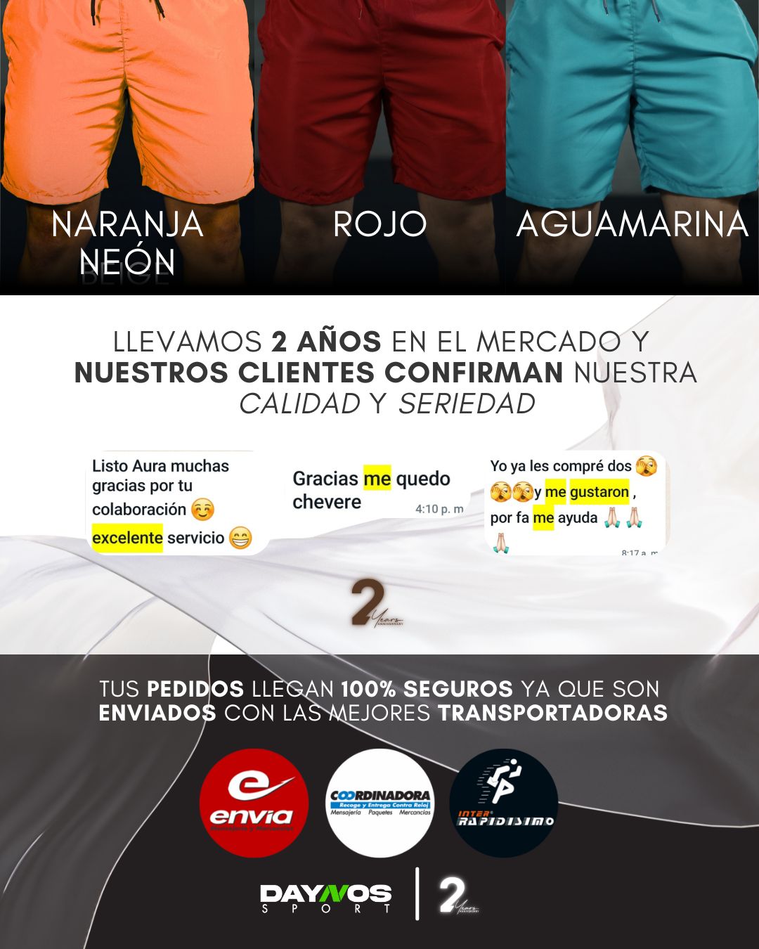 PANTALONETAS – SPORT DAYNOS